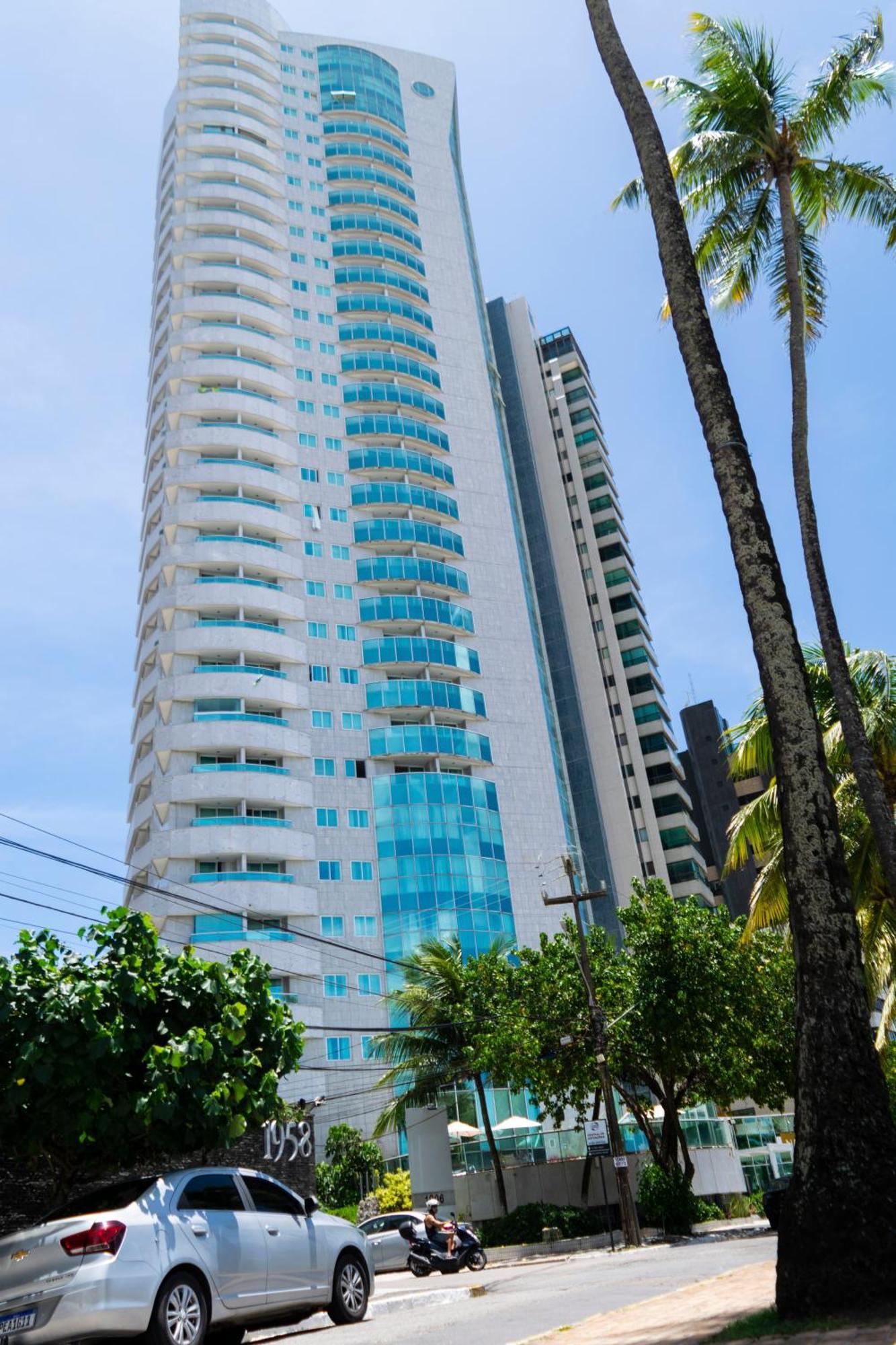 Aparthotel 2704 Flat Beira Mar Av Boa Viagem Vista Deslumbrante E Com Cozinha Recife