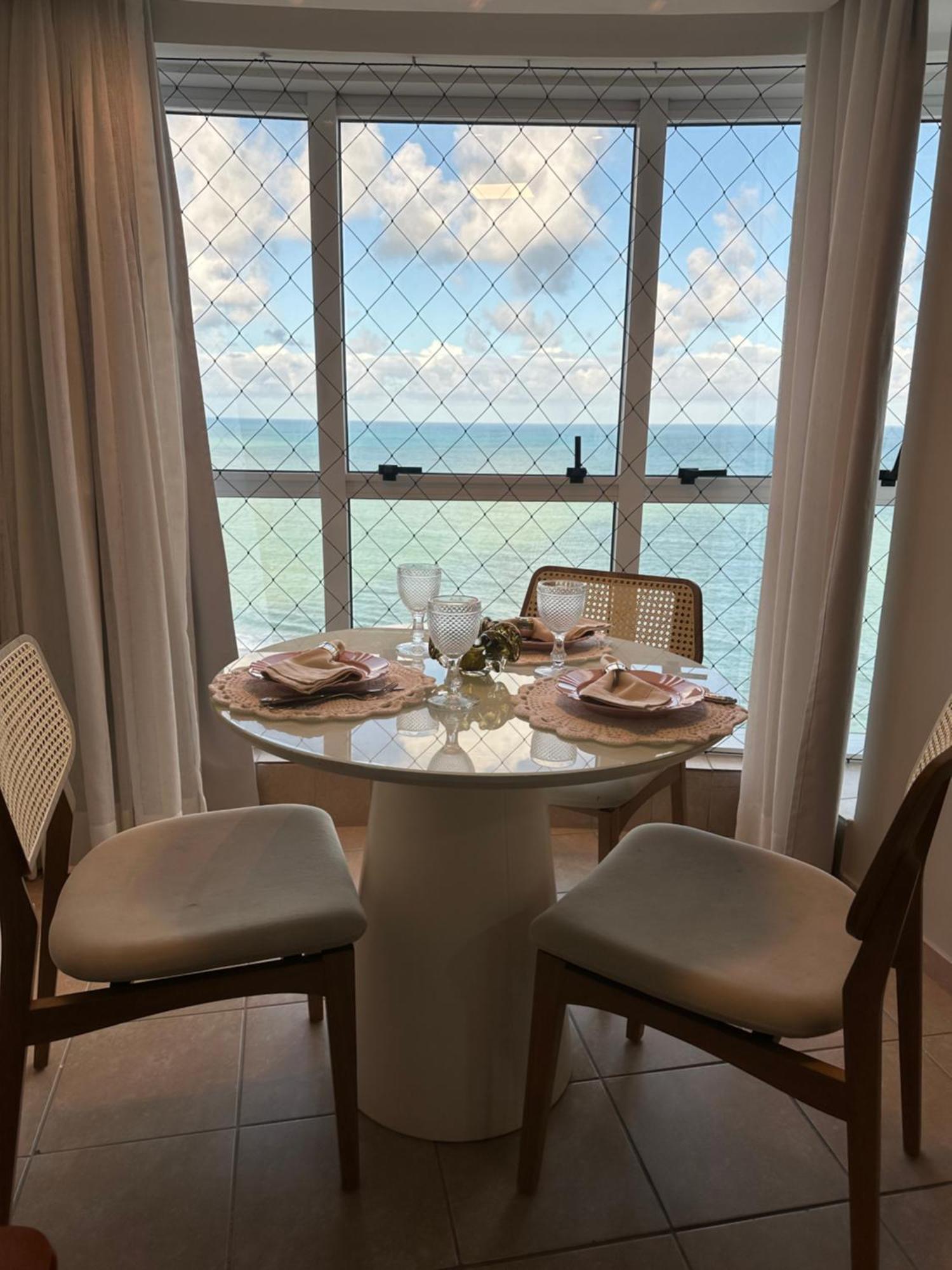 Aparthotel 2704 Flat Beira Mar Av Boa Viagem Vista Deslumbrante E Com Cozinha *