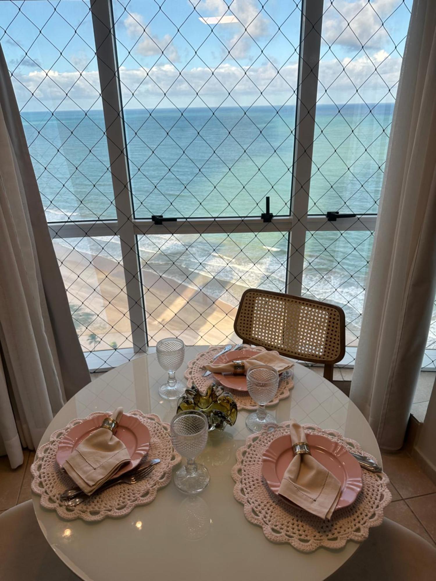 Aparthotel 2704 Flat Beira Mar Av Boa Viagem Vista Deslumbrante E Com Cozinha Recife