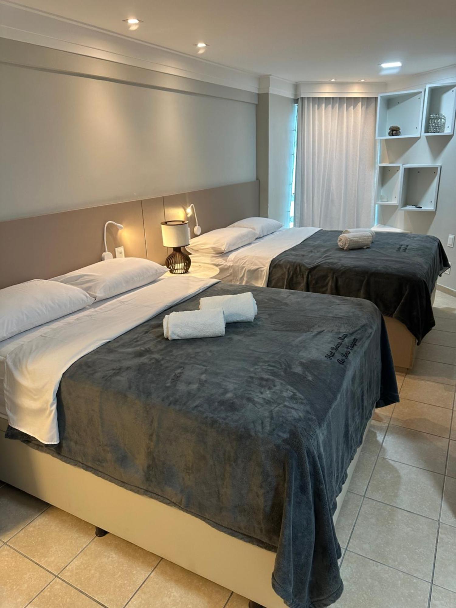 2704 Flat Beira Mar Av Boa Viagem Vista Deslumbrante E Com Cozinha *